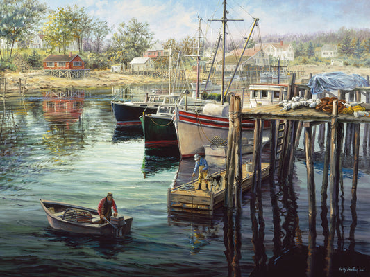 Fisherman's Domain Canvas Art