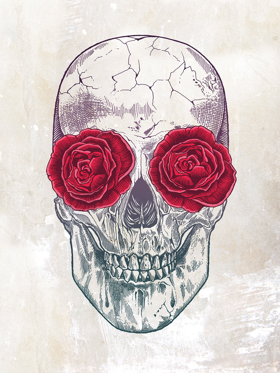 Skull Roses