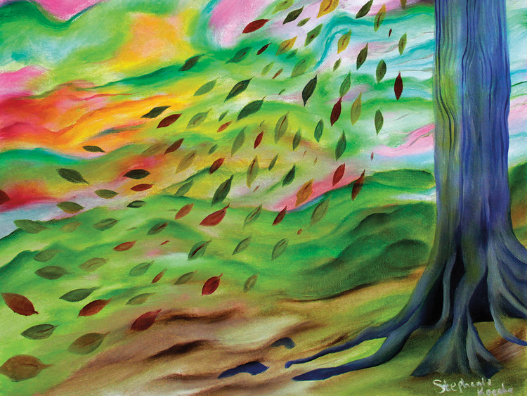 Pastel Autumn Leaves