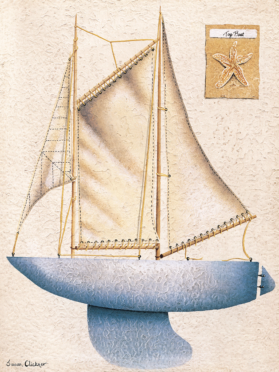 Blue Sailboat