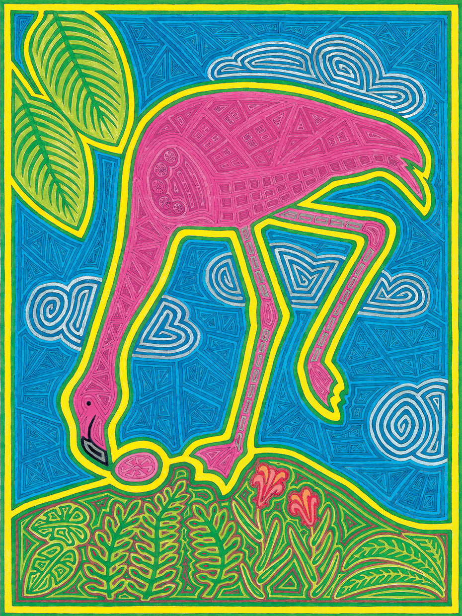 Large Flamingo