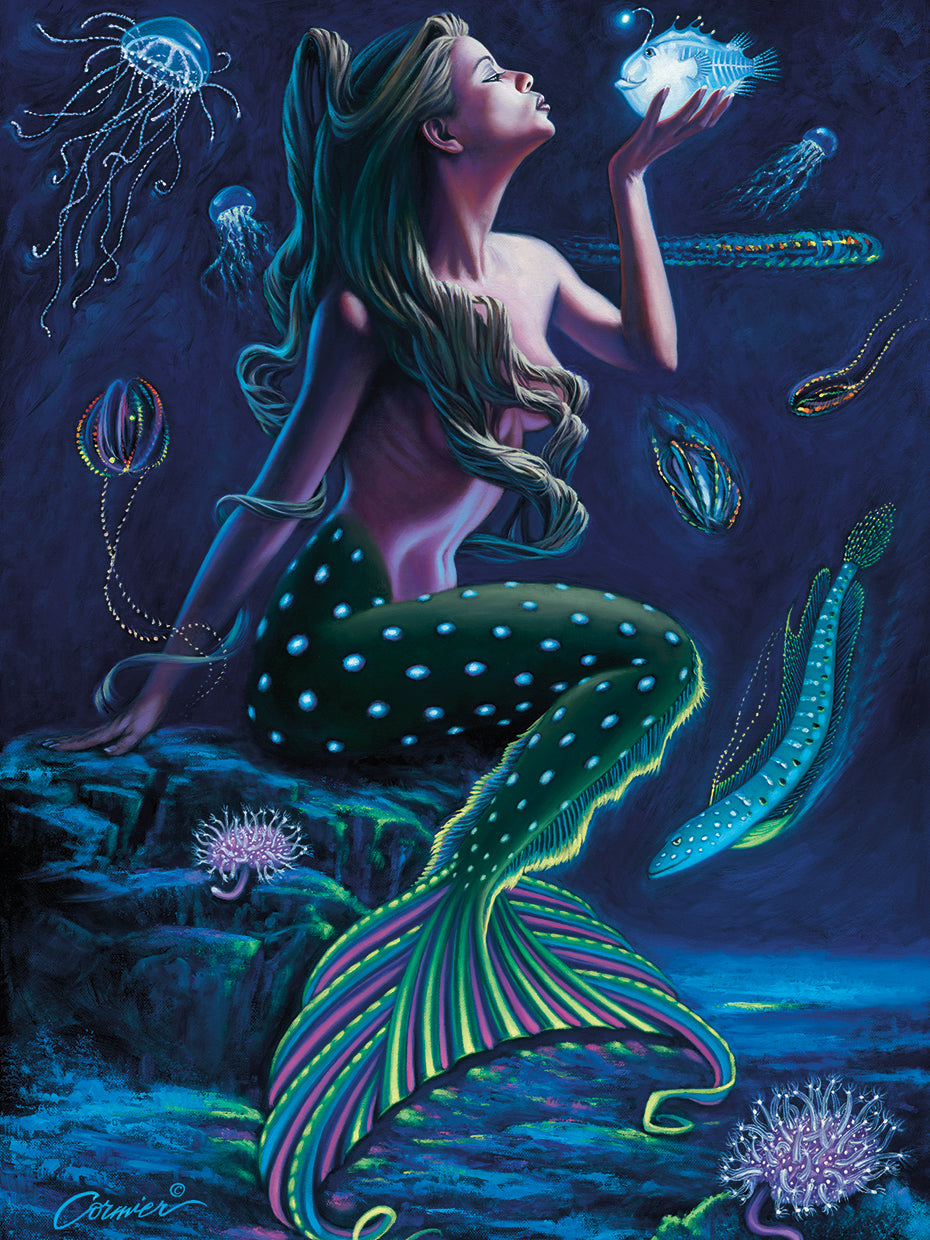 Bioluminescent Mermaid