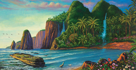 Paradise Bay Canvas Print