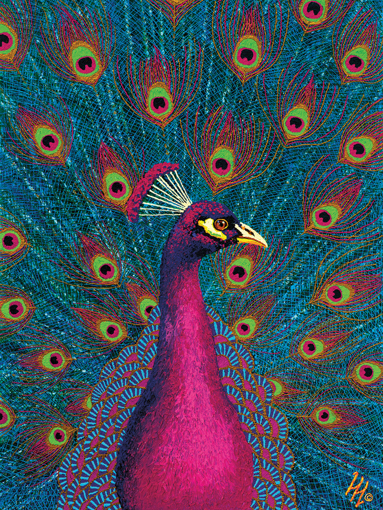 Pink Peacock