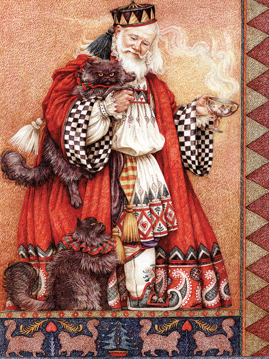 Father Christmas and Cats