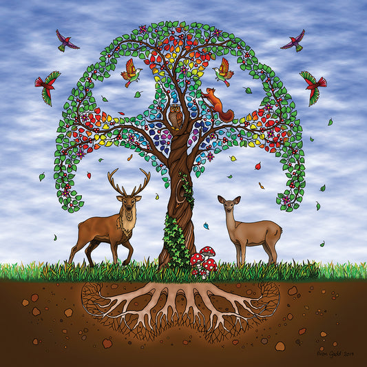 Tree of Life Canvas Art