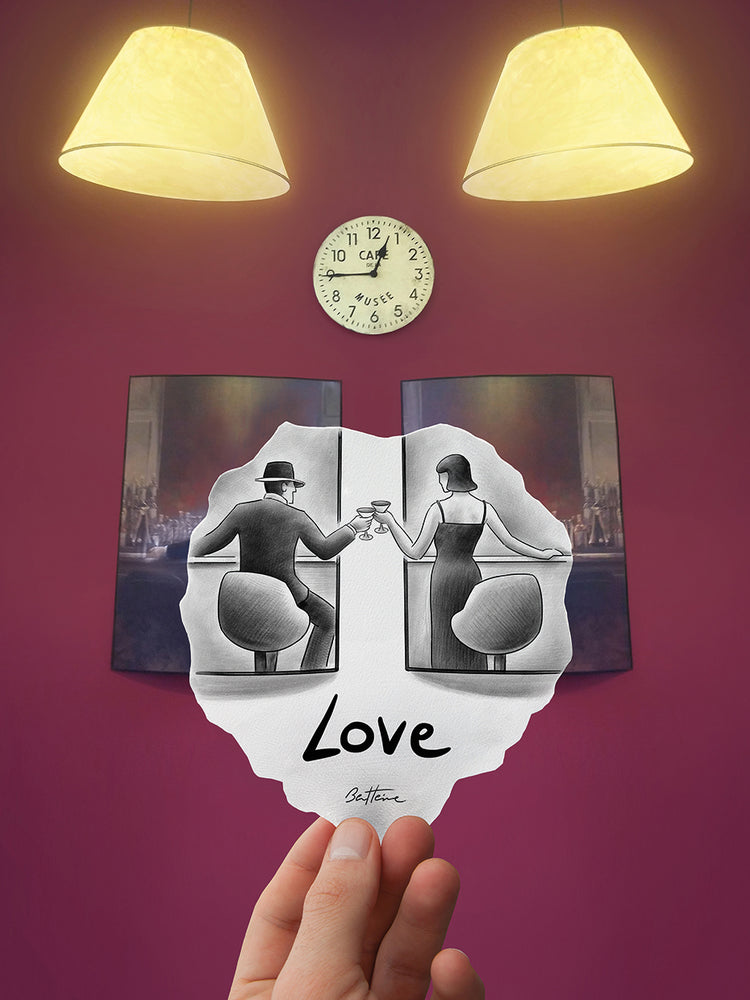 Pencil Vs Camera - Framed Lovers