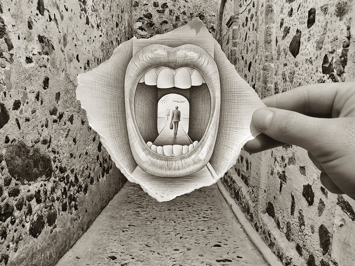 Pencil Vs Camera 34 - Big Mouth