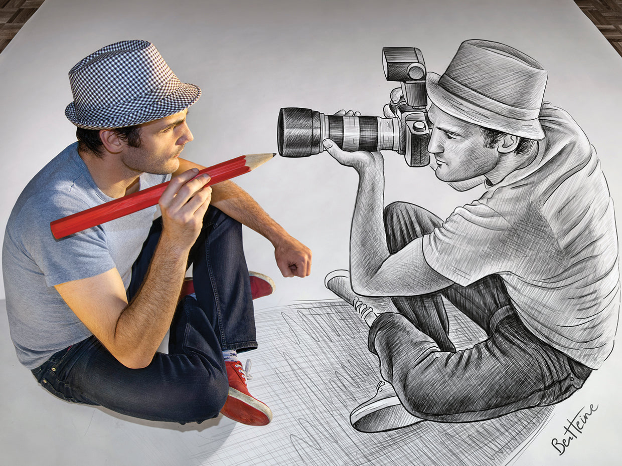 Pencil Vs Camera 73 - Photographer and Illustrator