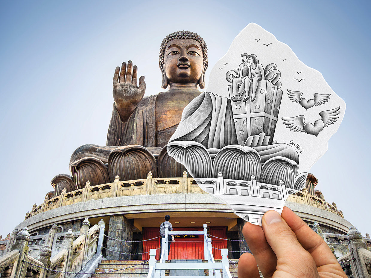 Pencil Vs Camera 86 - Buddha