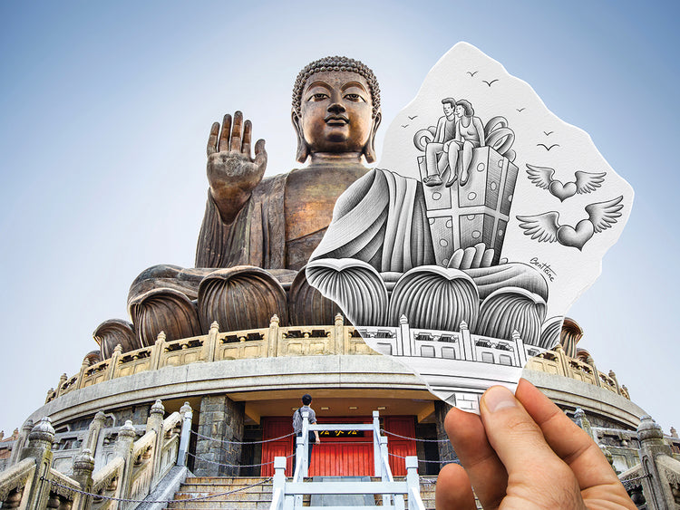 Pencil Vs Camera 86 - Buddha