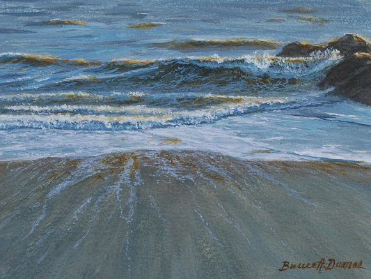 Beach Waver Canvas Art