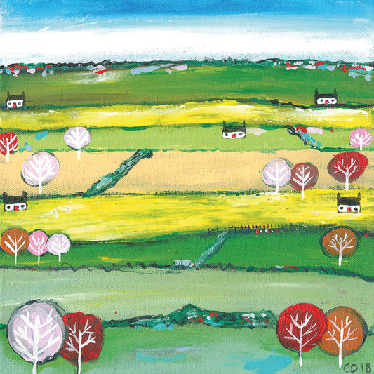 Scotland's Working Farms Canvas Art