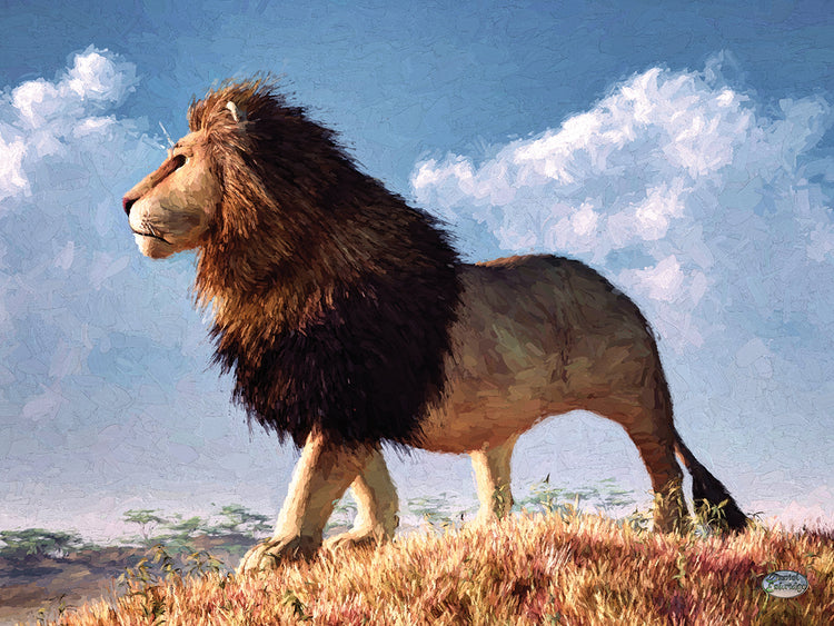 Impressionist Lion