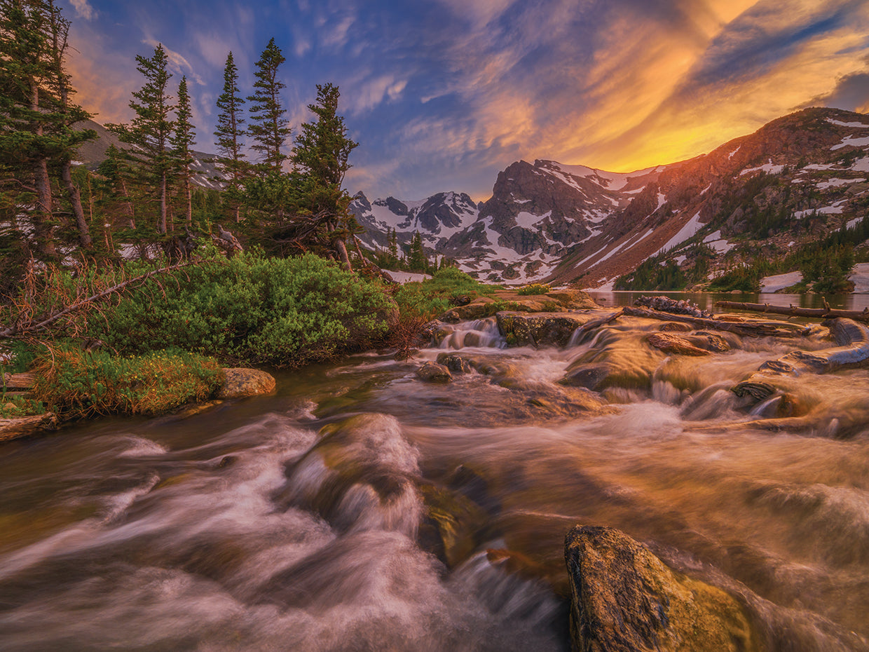 Indian Peaks Sunset