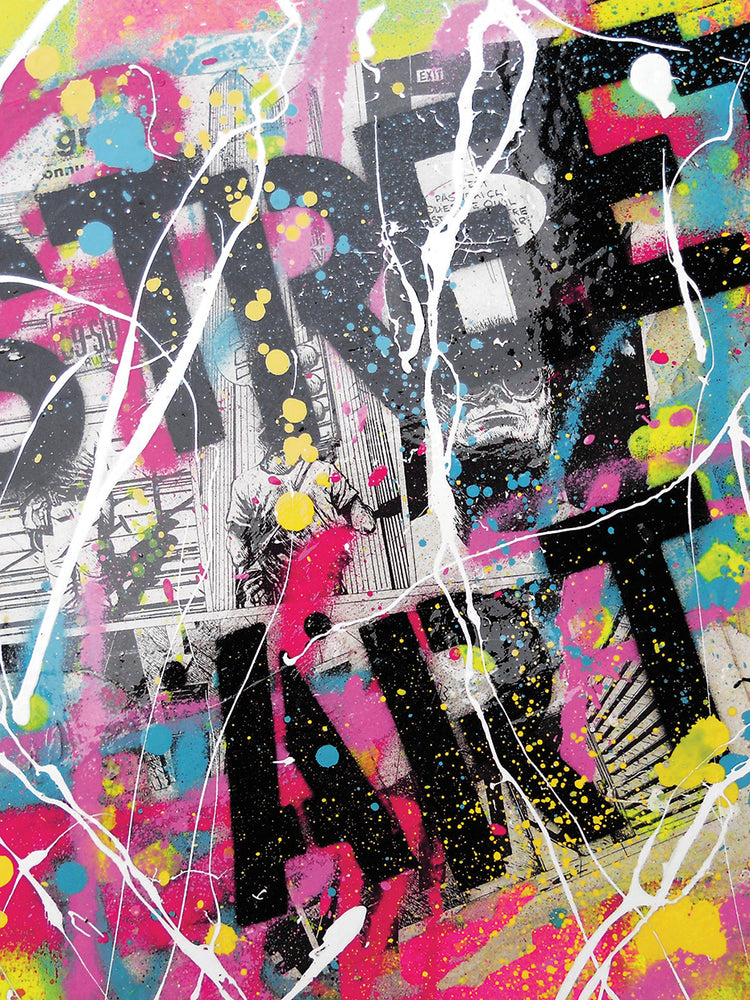 Graffiti Collage Poster -9