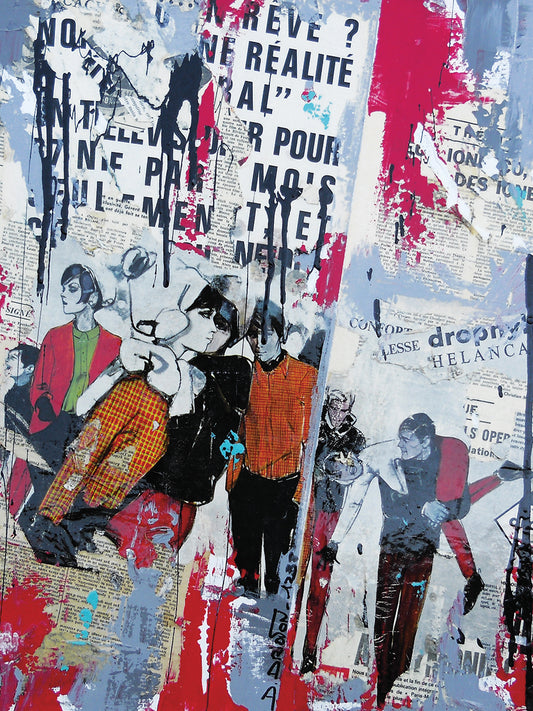 Graffiti Collage Poster -33 Canvas Art