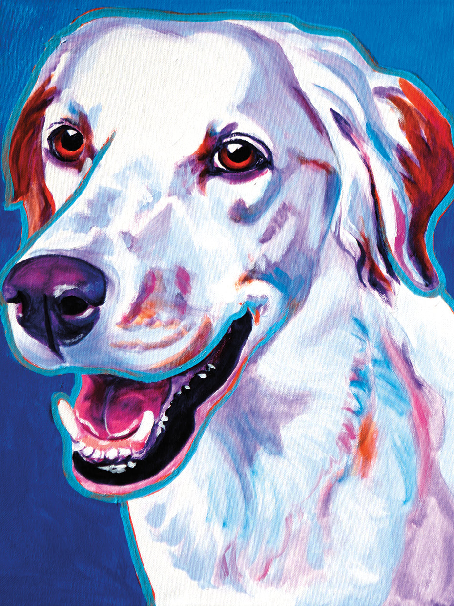 Llewellin Setter Guepardo Lienzo