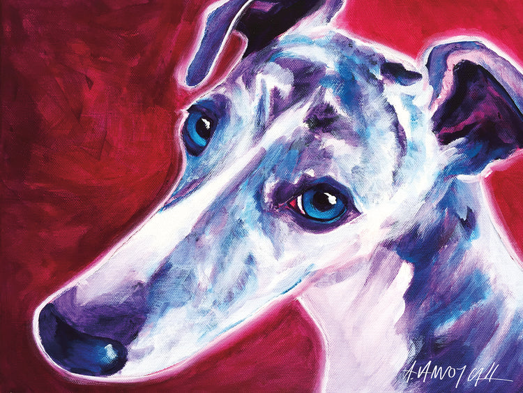 Galgo - Myrtle Lienzo