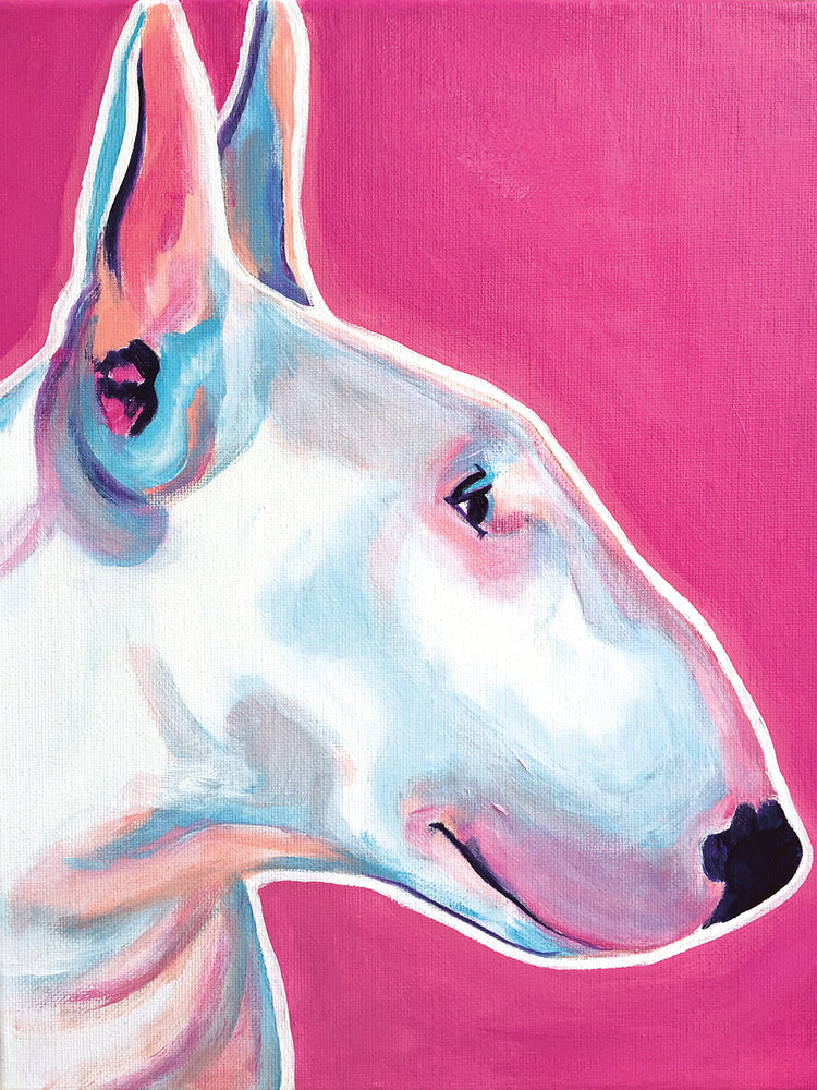 Bull Terrier - Chicle Lienzo