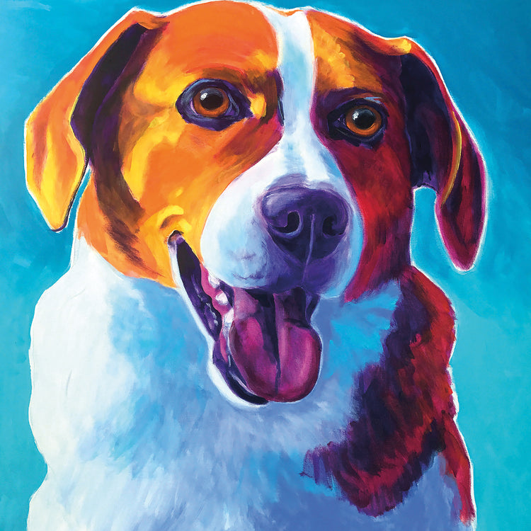 Beagle - centavo Lienzo