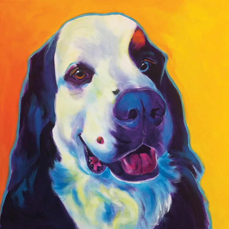 Perro de montaña bernés - Zeke 2 Lienzo