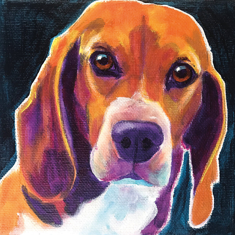 Beagle - Woody Lienzo