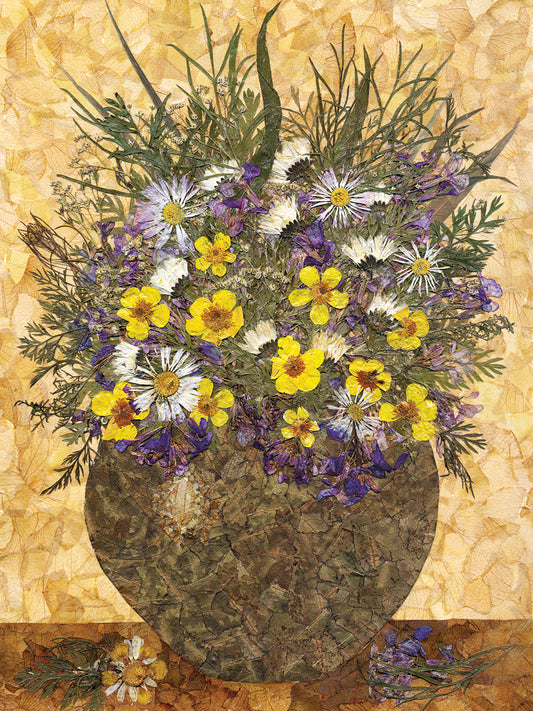 Bouquet In Vase 3 Canvas Art