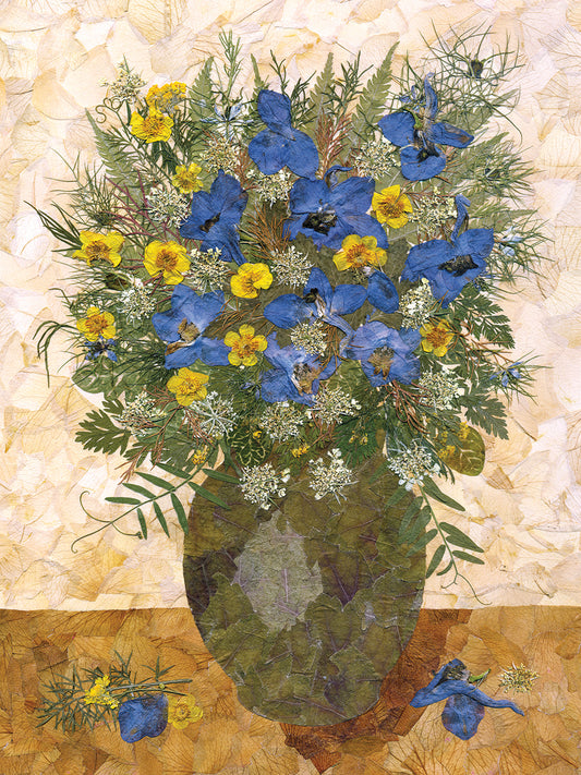 Bouquet In Vase 4 Canvas Art
