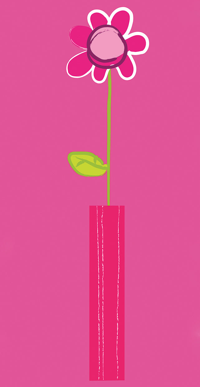 Pink Flower Doodle 2