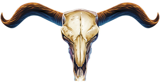 Steer Skull 02 Canvas Art