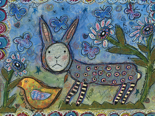 Rabbit With Chick