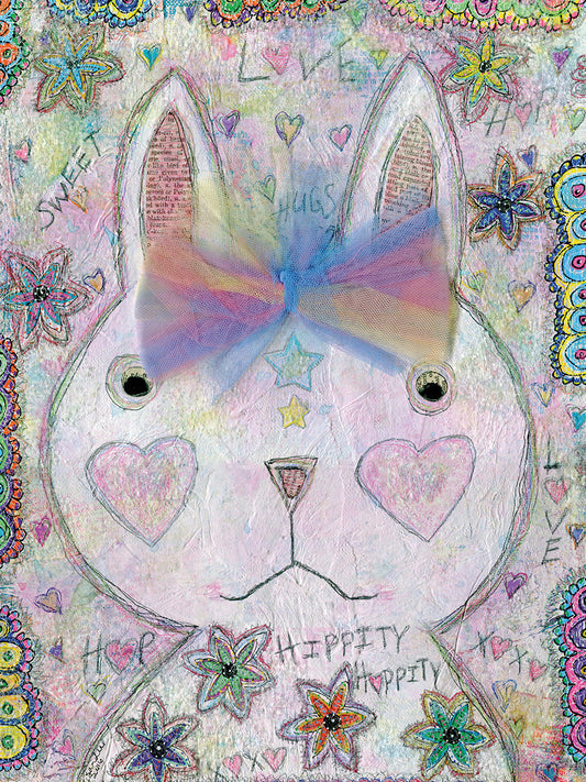 Sweet Bunny Canvas Art