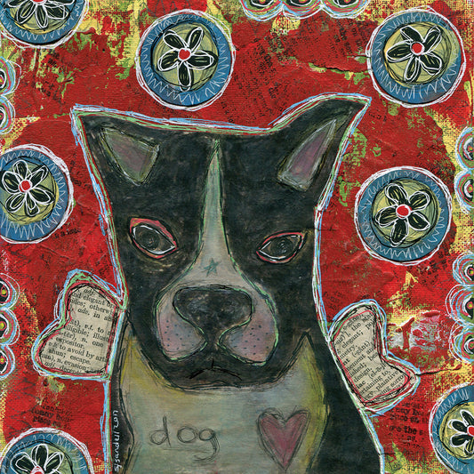 Boston Terrier Canvas Art