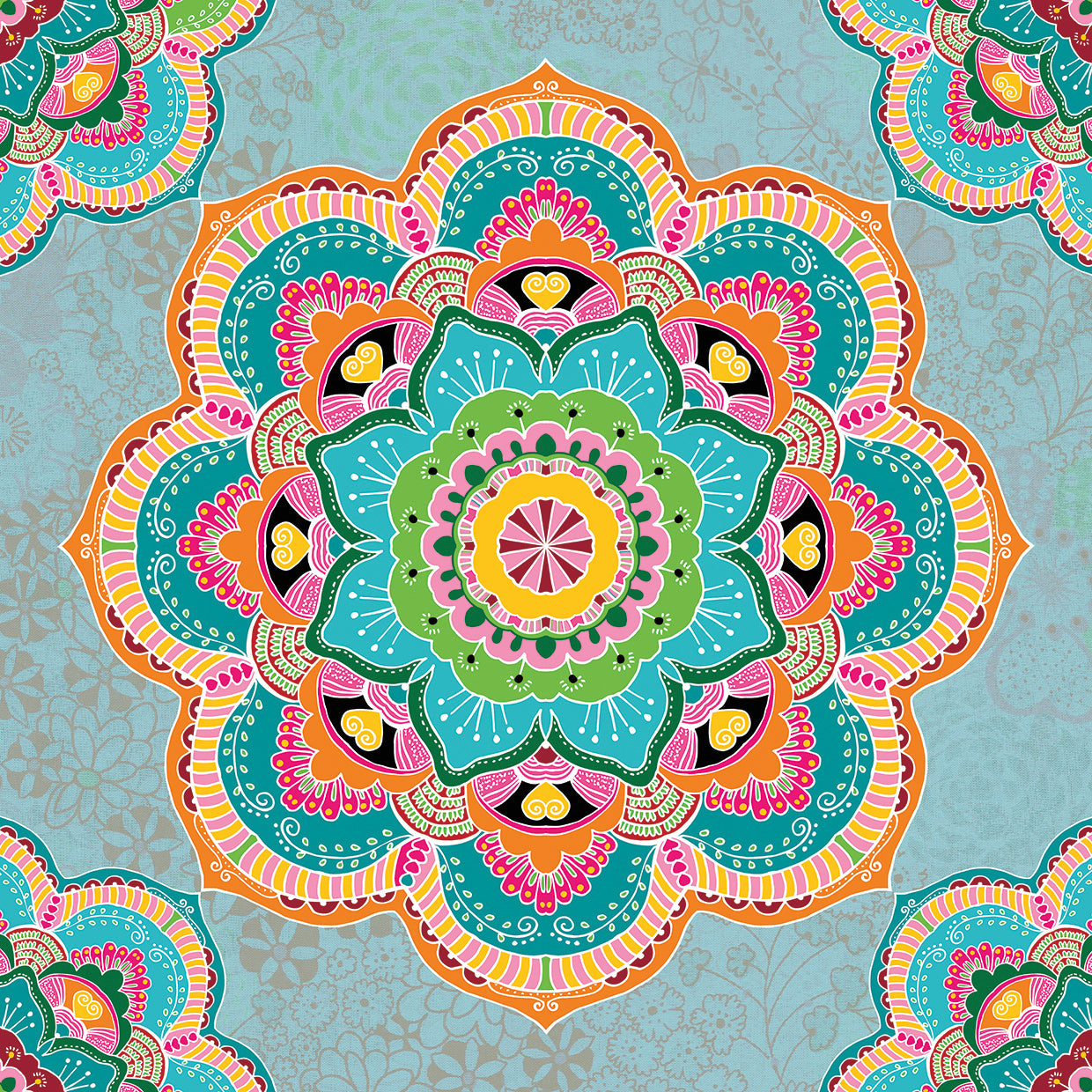 Mandala Tile 3