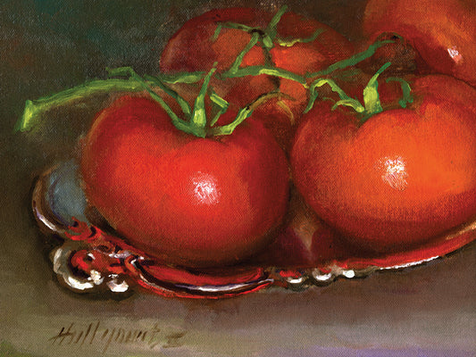 Tomatoes on the Vine Canvas Art