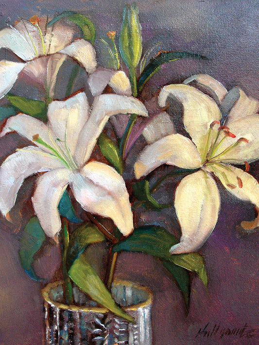 Lilies Canvas Art