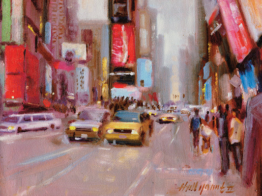 Times Square Canvas Art
