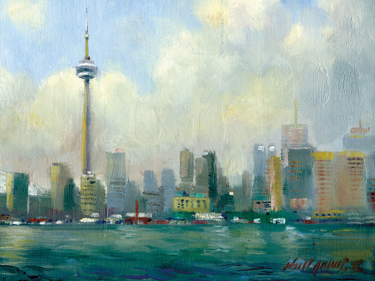 Torre CN, arte de la lona de Toronto