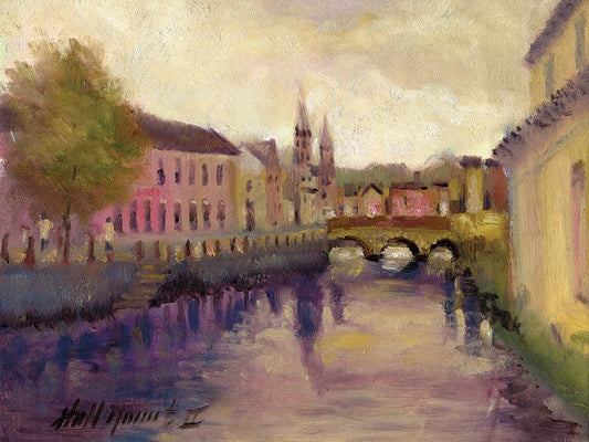 Brandon River, Cork, Ireland Canvas Art