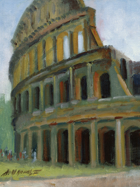 Roman Colosseum Canvas Art