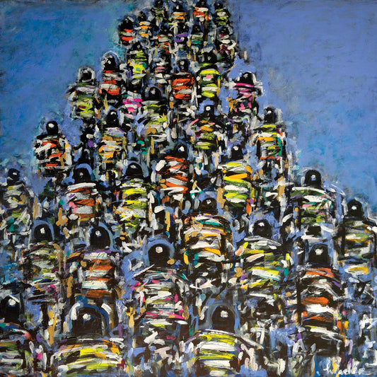 Cyclist 116 Canvas Art