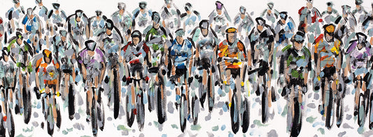 Cyclists 276 Canvas Art
