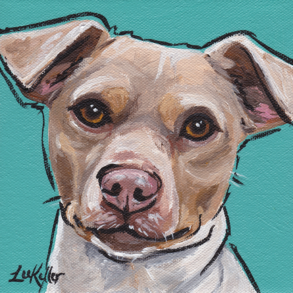 Terrier brasileño 1 Lienzo