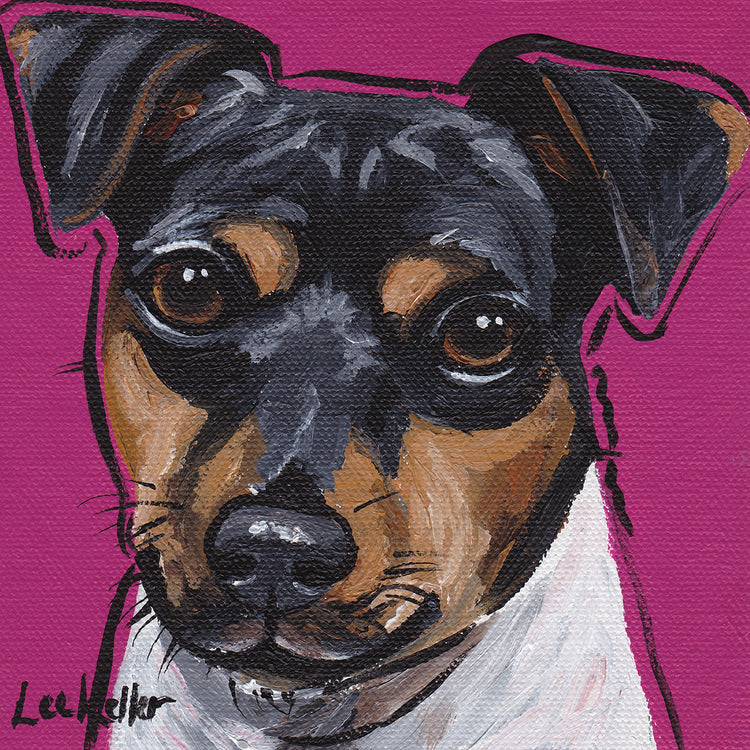 Terrier brasileño 4 Lienzo