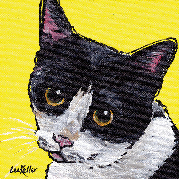 Esmoquin de gato Lienzo