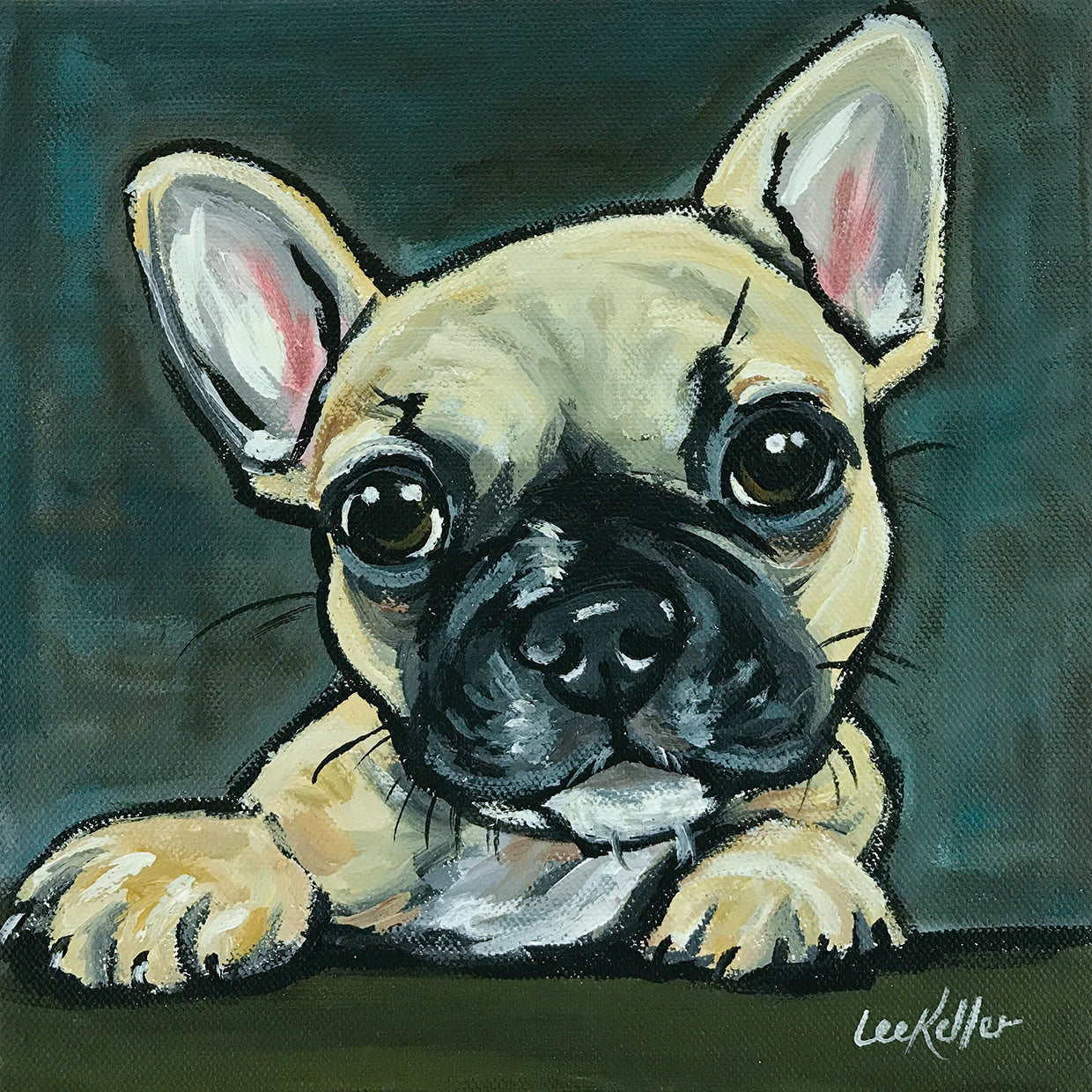 Cachorro Frenchie 1 Lienzo