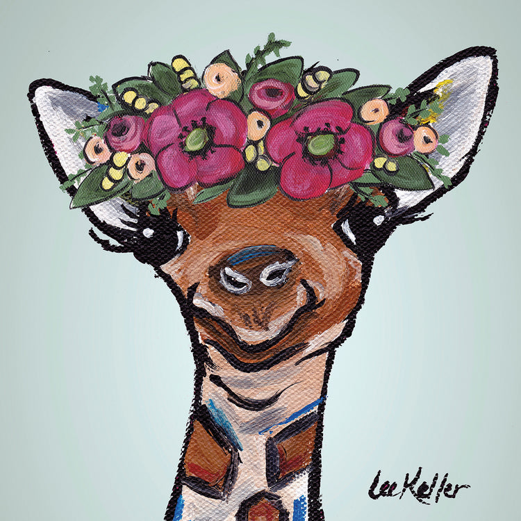 Giraffe Flower Crown
