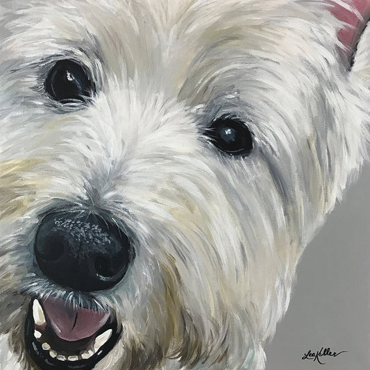 West Highland Terrier Canvas Print