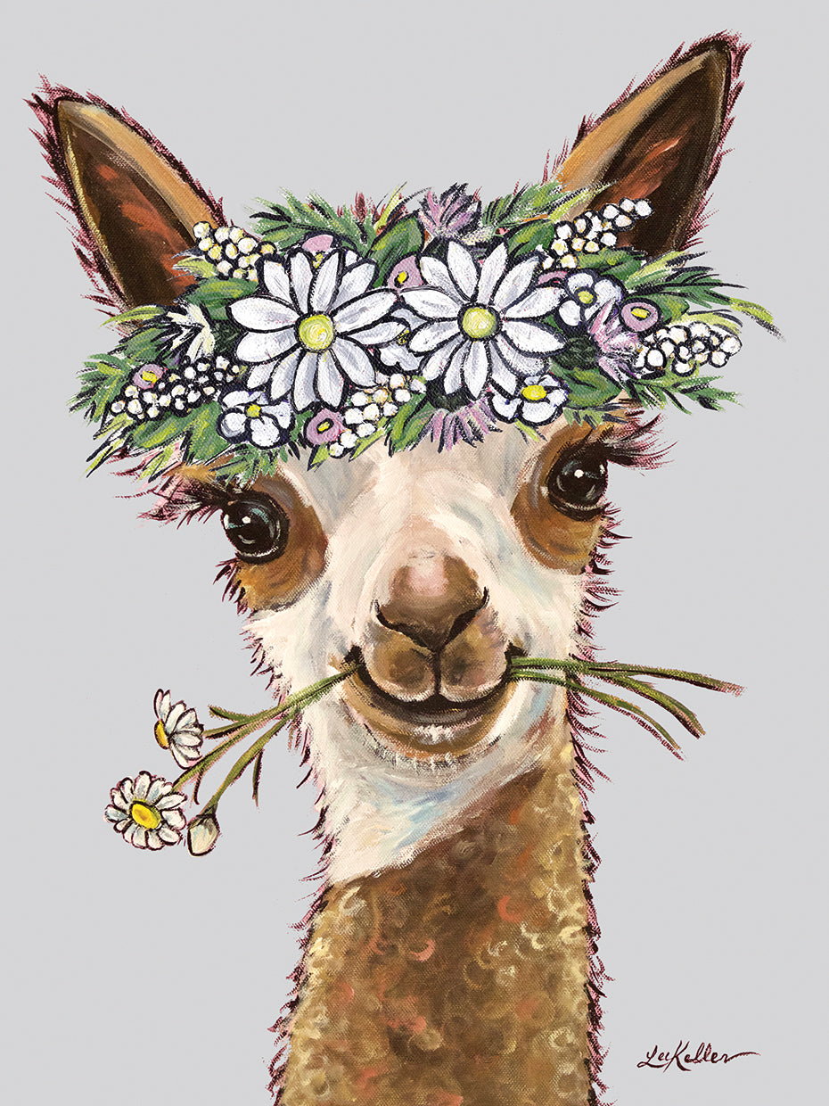 Alpaca Rosie Daisies